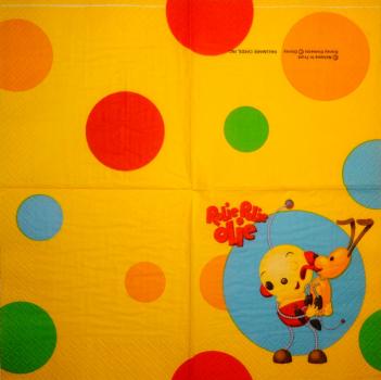 BF-326 Bekannte Figuren - 2-lagig - Hallmark - Disney - Rolie Polie Olie - CS